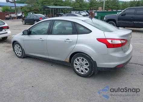 2012 Ford Focus Se from USA, damaged, VIN 1FAHP3F27CL127751